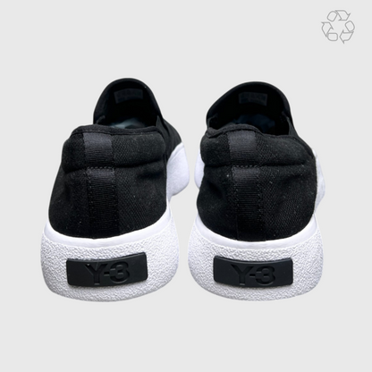 Y-3 Adidas Yohji Yamamoto Tangutsu Slip-On 'Black' Size 12 Pre-Owned