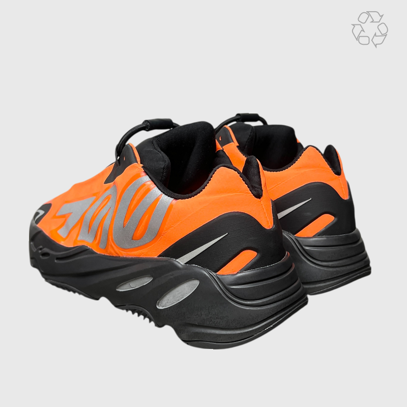 Yeezy x Adidas Boost 700 MNVN 'Orange' FV3258 Size 8.5 Pre-Owned