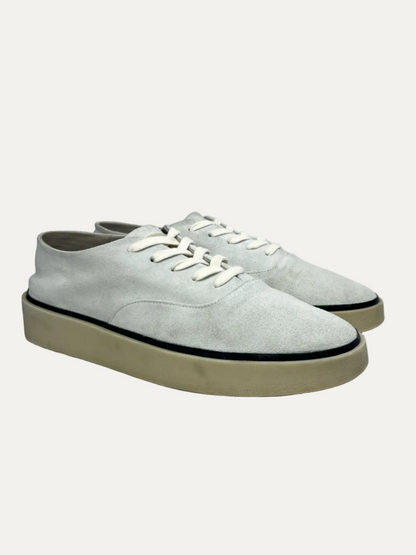 Fear of God for Ermenegildo Zegna Laced Suede Sneaker 'Off White' Size 11.5 Pre-Owned