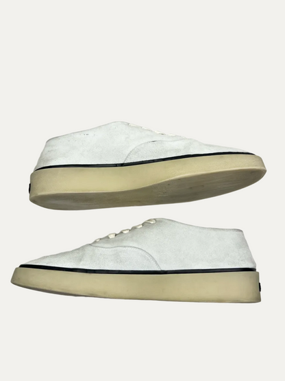 Fear of God for Ermenegildo Zegna Laced Suede Sneaker 'Off White' Size 11.5 Pre-Owned