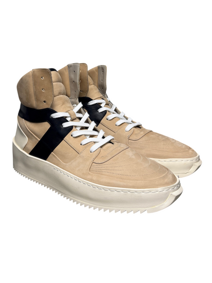 Fear of God Basketball Sneaker 'Tan-Black-Cream' Size 46 Pre-Owned
