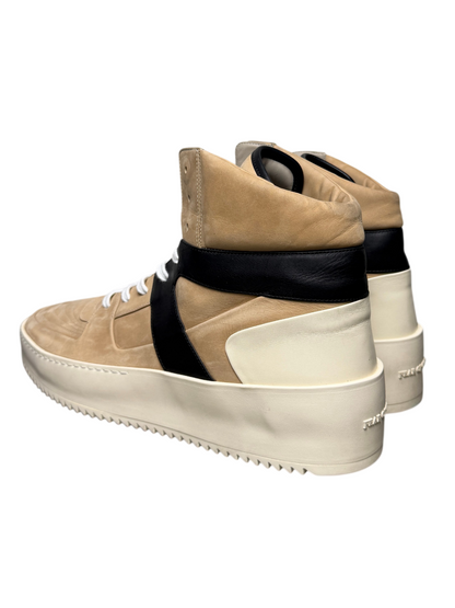 Fear of God Basketball Sneaker 'Tan-Black-Cream' Size 46 Pre-Owned