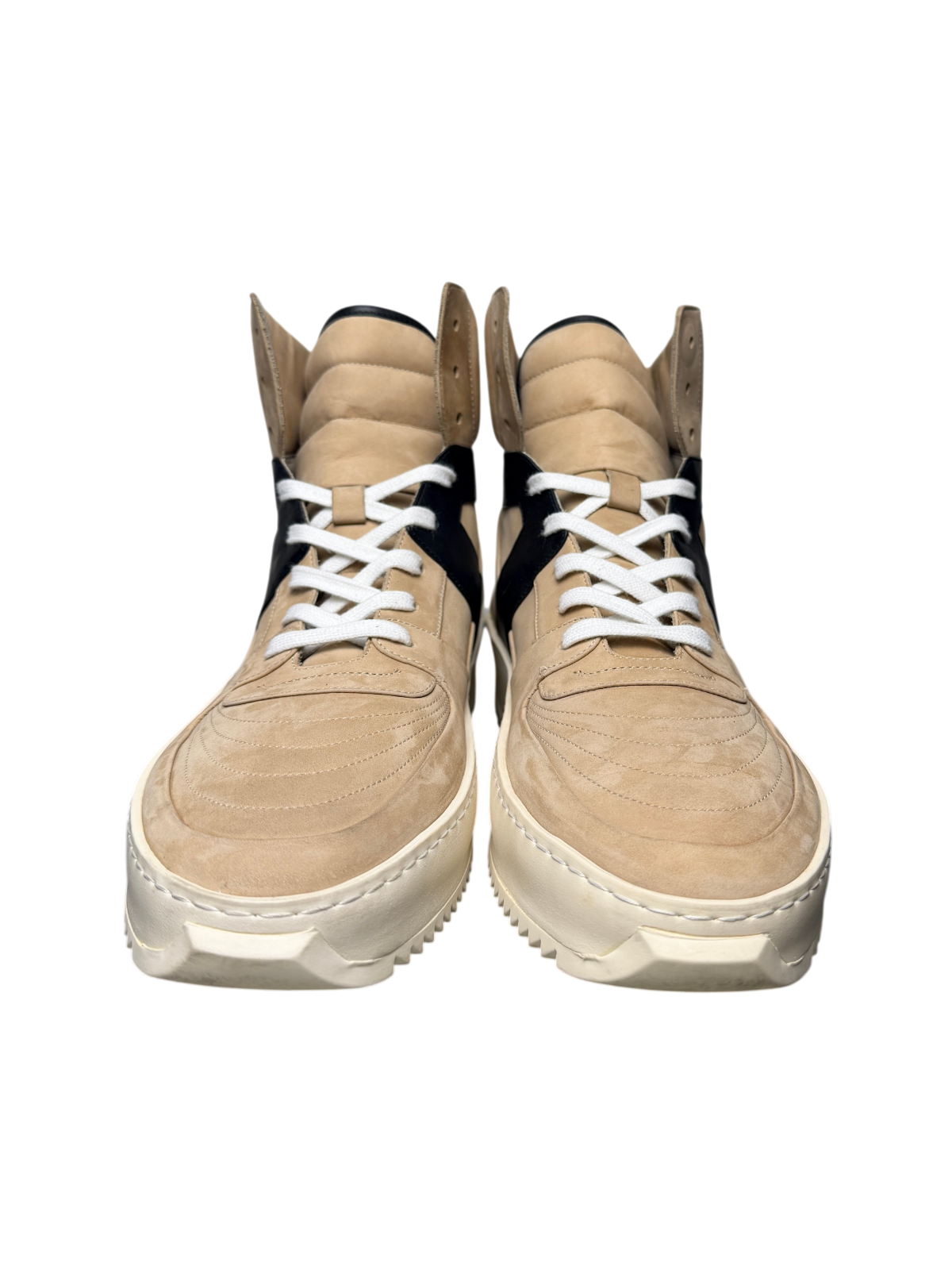 Fear of God Basketball Sneaker 'Tan-Black-Cream' Size 46 Pre-Owned