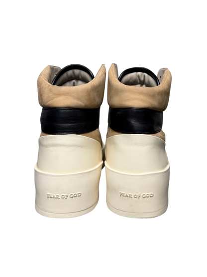 Fear of God Basketball Sneaker 'Tan-Black-Cream' Size 46 Pre-Owned