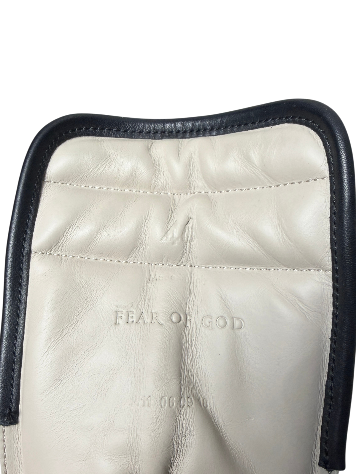 Fear of God Basketball Sneaker 'Tan-Black-Cream' Size 46 Pre-Owned