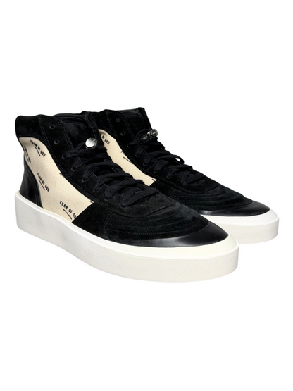 Fear of God Strapless Skate Mid 'Fear of God Print - Black Cream' Size 45 Pre-Owned