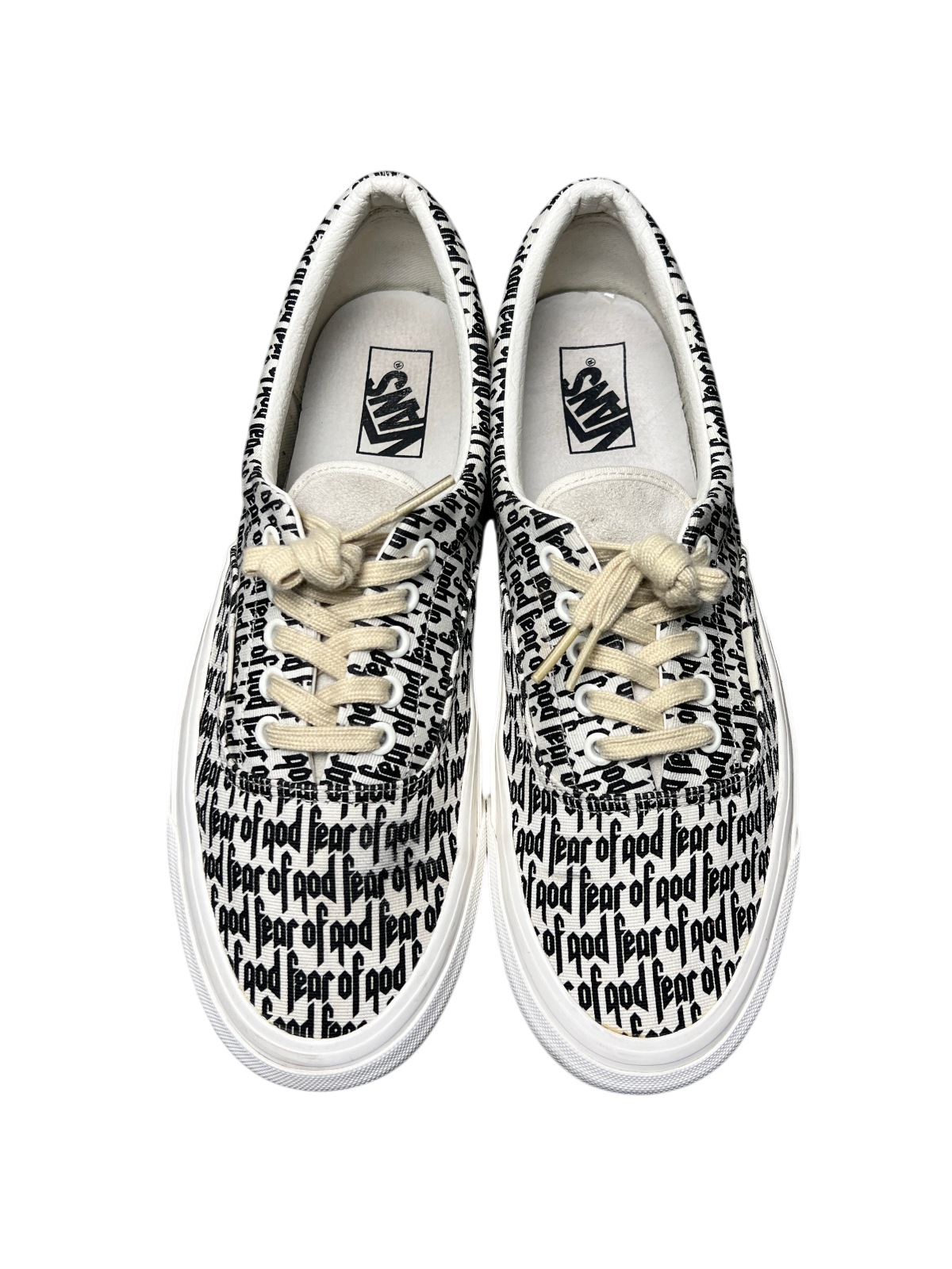 Fear of God x Vans Era 95 Reissue 'Marshmallow' Size 11 Pre-Owned