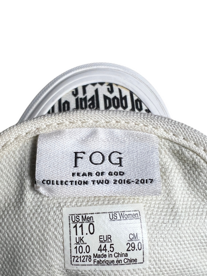 Fear of God x Vans Era 95 Reissue 'Marshmallow' Size 11 Pre-Owned