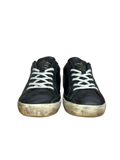 Golden Goose Wmns Superstar 'Black/Perforated Star' Size 39 Pre-Owned