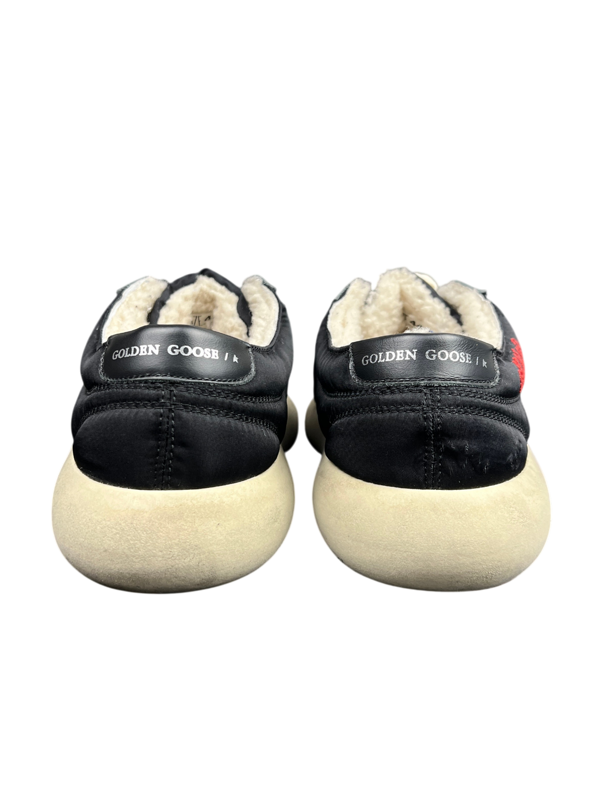 Golden Goose Space-Star 'Nylon/Leather-Black' Size 44 Pre-Owned