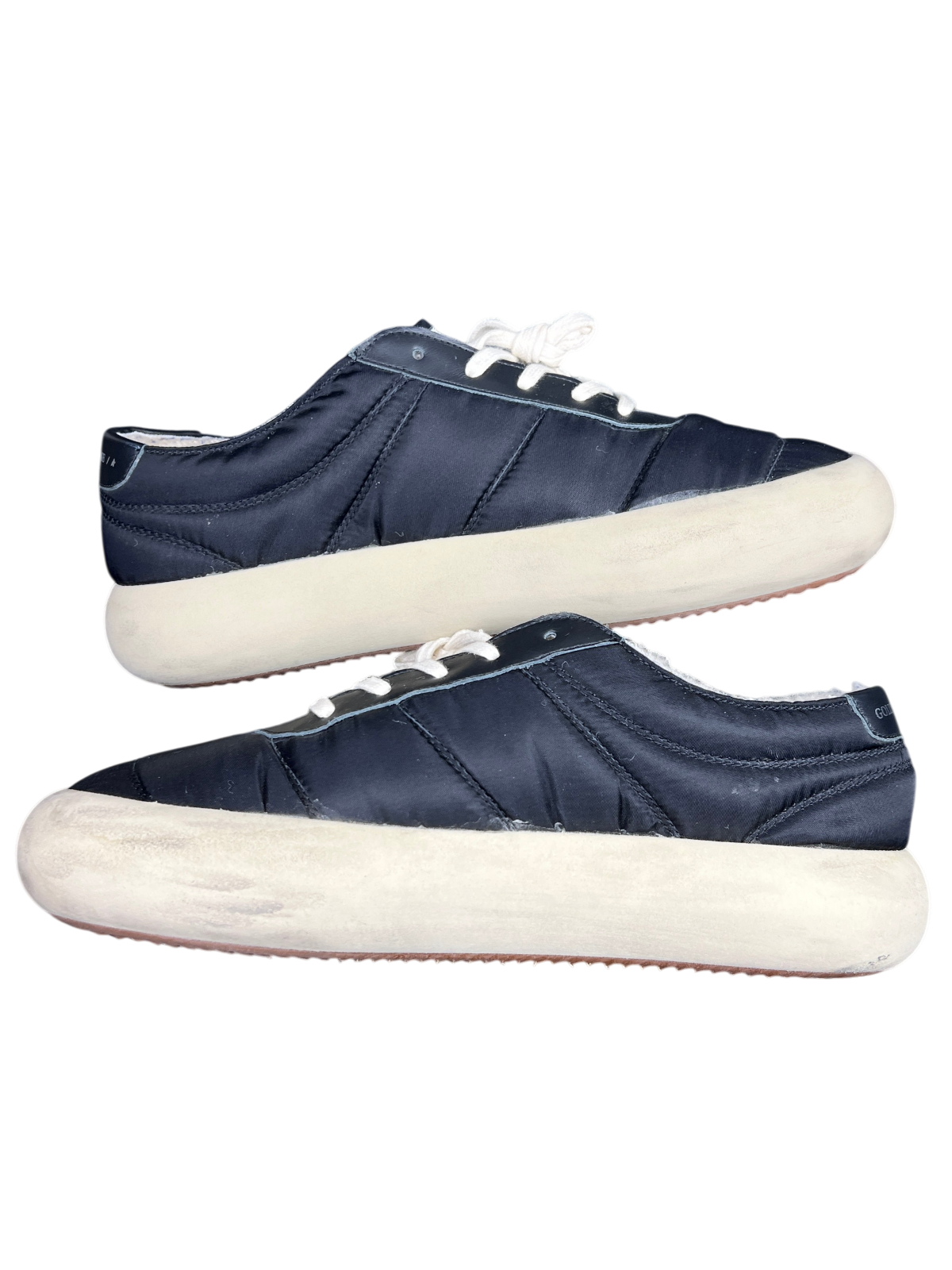 Golden Goose Space-Star 'Nylon/Leather-Black' Size 44 Pre-Owned