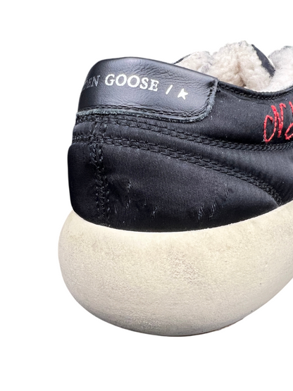 Golden Goose Space-Star 'Nylon/Leather-Black' Size 44 Pre-Owned