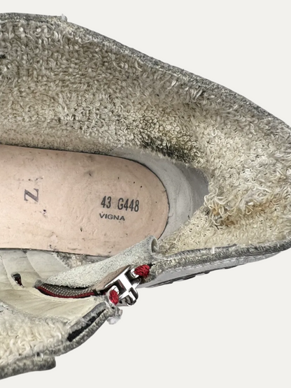 Vintage Golden Goose Francy Sneaker 'White/Grey Star' Size 43 Pre-Owned