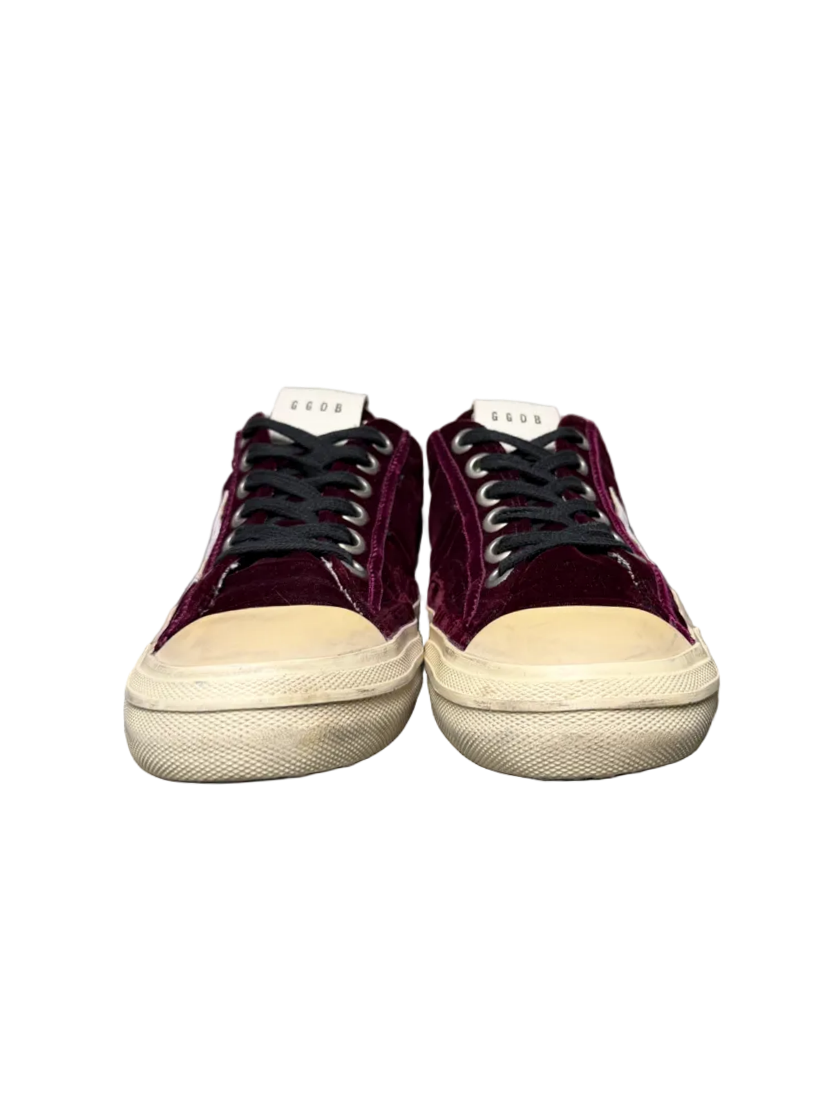 Golden Goose V-Star 2 'Velvet Bordeaux/White' Size 39 Pre-Owned