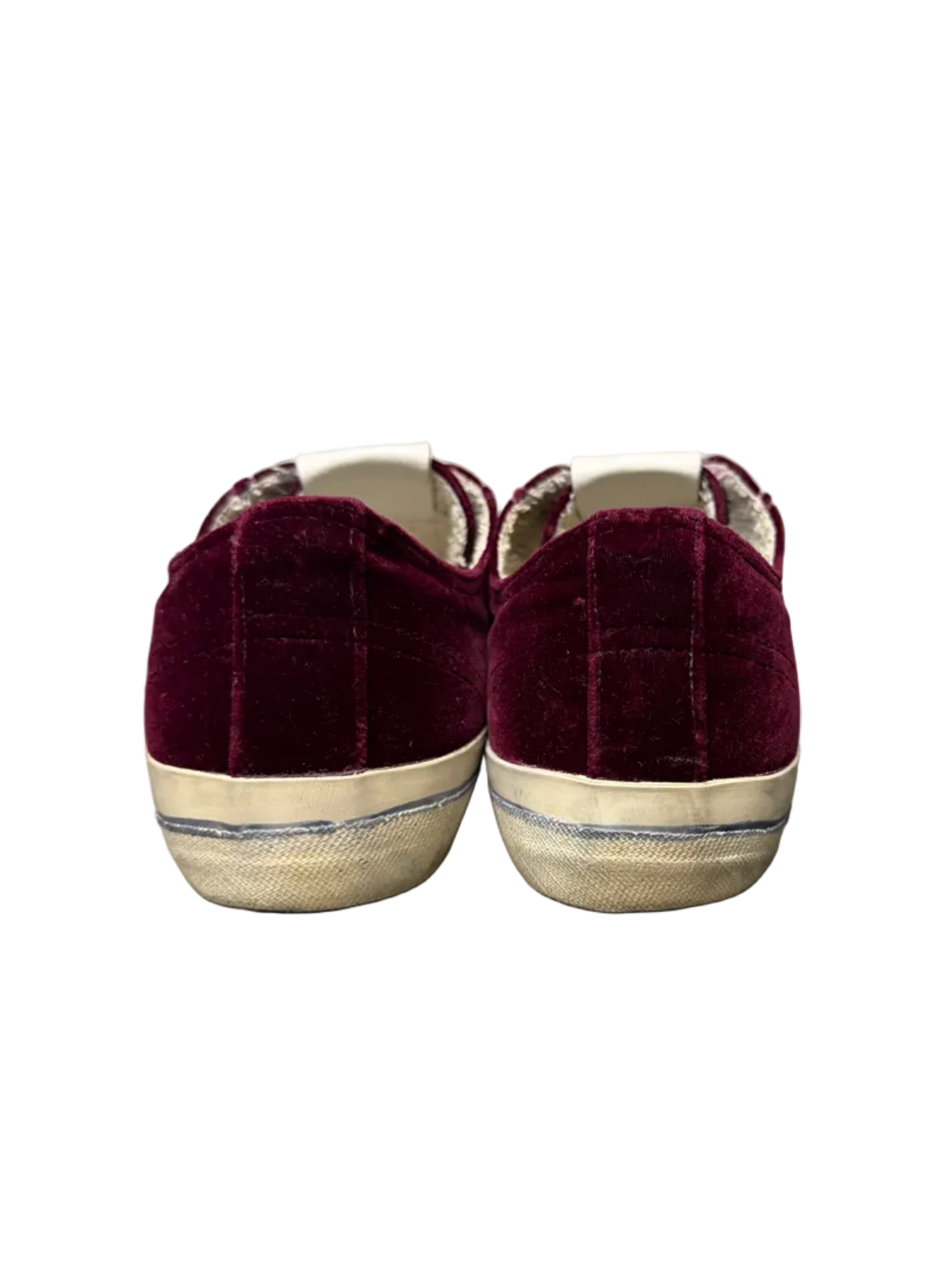 Golden Goose V-Star 2 'Velvet Bordeaux/White' Size 39 Pre-Owned