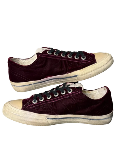 Golden Goose V-Star 2 'Velvet Bordeaux/White' Size 39 Pre-Owned