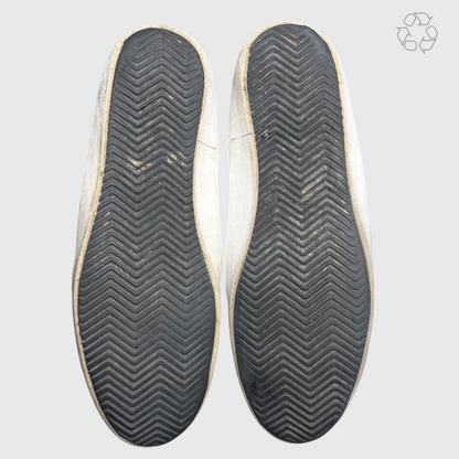 Golden Goose Super-Star 'White/Denim/Navy Star' Size 46 Pre-Owned