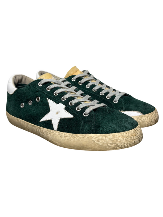 Golden Goose Superstar 'Pine Green Suede/White' Size 43 Pre-Owned