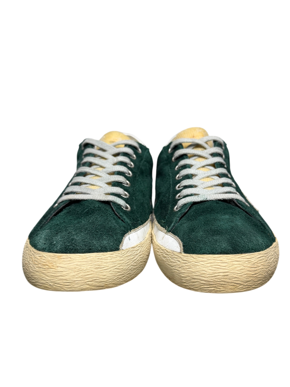 Golden Goose Superstar 'Pine Green Suede/White' Size 43 Pre-Owned