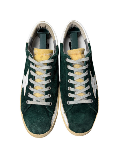 Golden Goose Superstar 'Pine Green Suede/White' Size 43 Pre-Owned