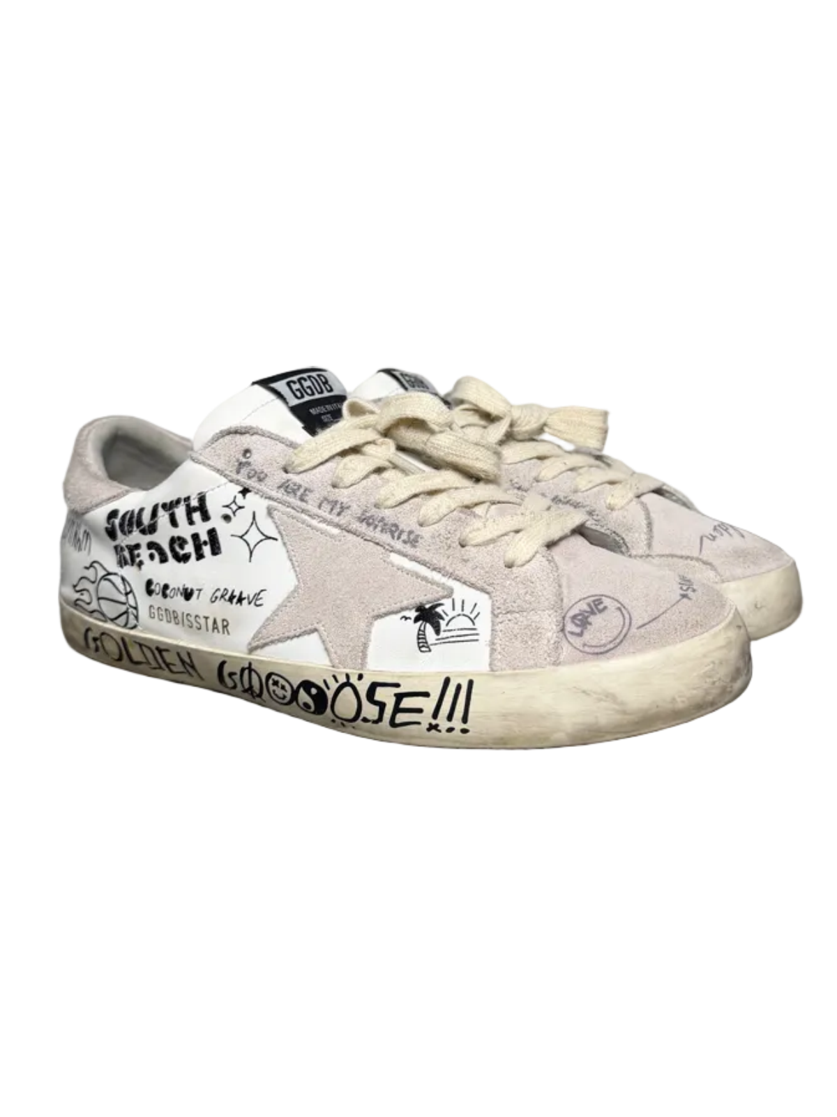 Golden Goose Wmns Superstar 'Miami South Beach' Size 40 Pre-Owned