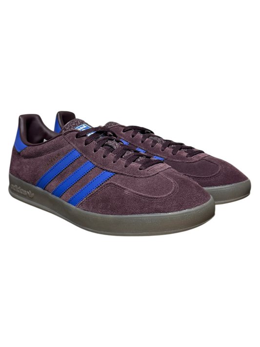 Adidas Gazelle Indoor 'Maroon Lucid Blue' FW22 Size 11 Pre-Owned