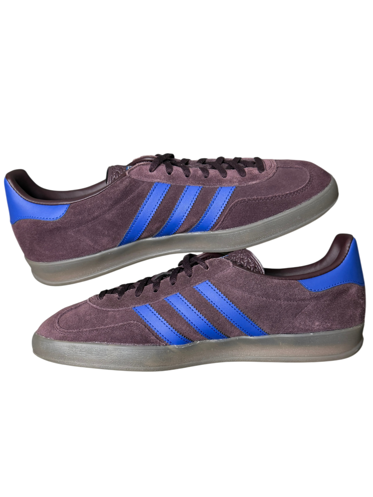 Adidas Gazelle Indoor 'Maroon Lucid Blue' FW22 Size 11 Pre-Owned