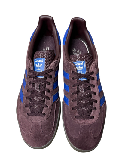 Adidas Gazelle Indoor 'Maroon Lucid Blue' FW22 Size 11 Pre-Owned