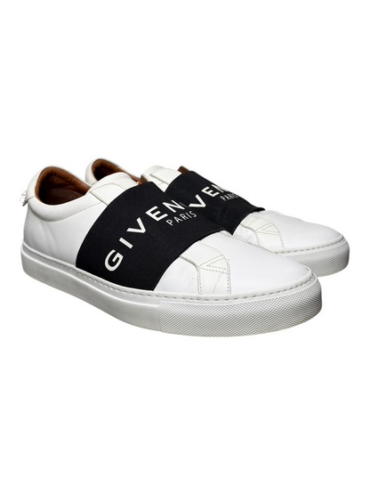 Givenchy Urban Logo Street Slip On Sneaker 'Black/White' Size 45 Pre-Owned