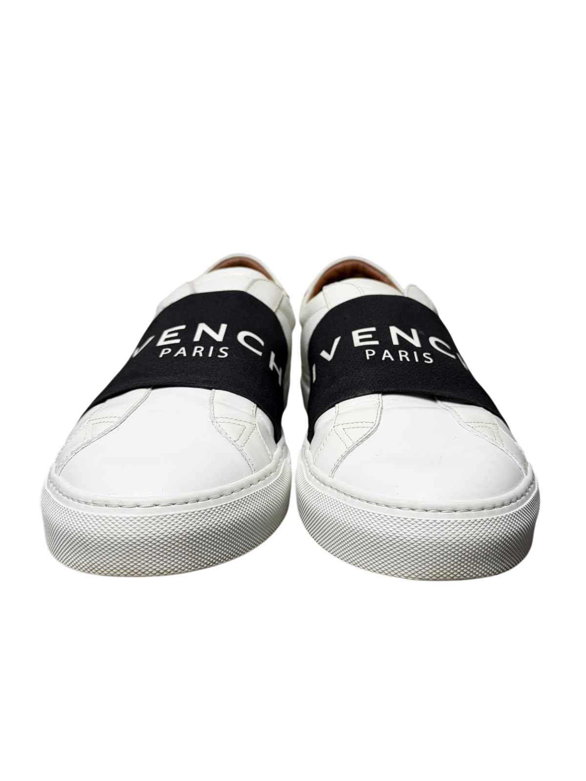 Givenchy Urban Logo Street Slip On Sneaker 'Black/White' Size 45 Pre-Owned