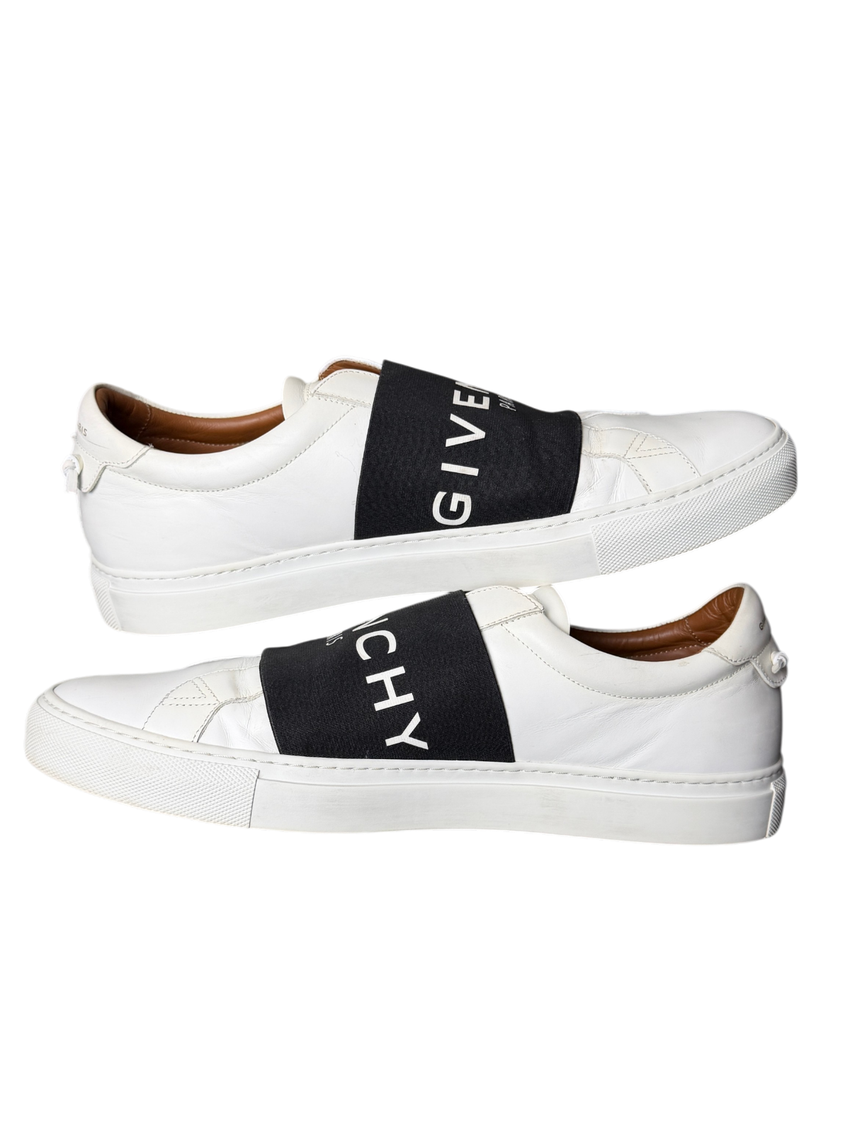 Givenchy Urban Logo Street Slip On Sneaker 'Black/White' Size 45 Pre-Owned