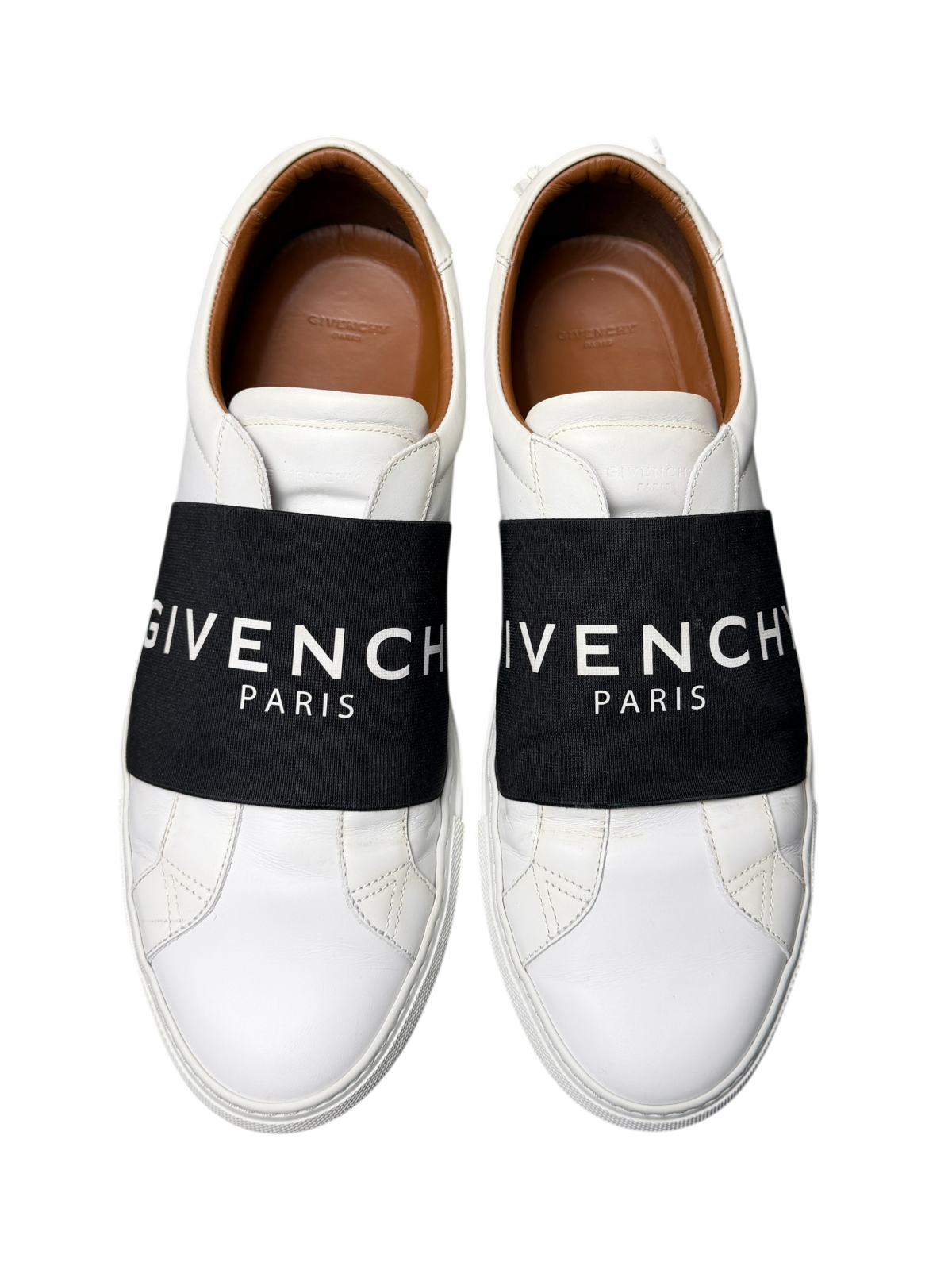 Givenchy Urban Logo Street Slip On Sneaker 'Black/White' Size 45 Pre-Owned