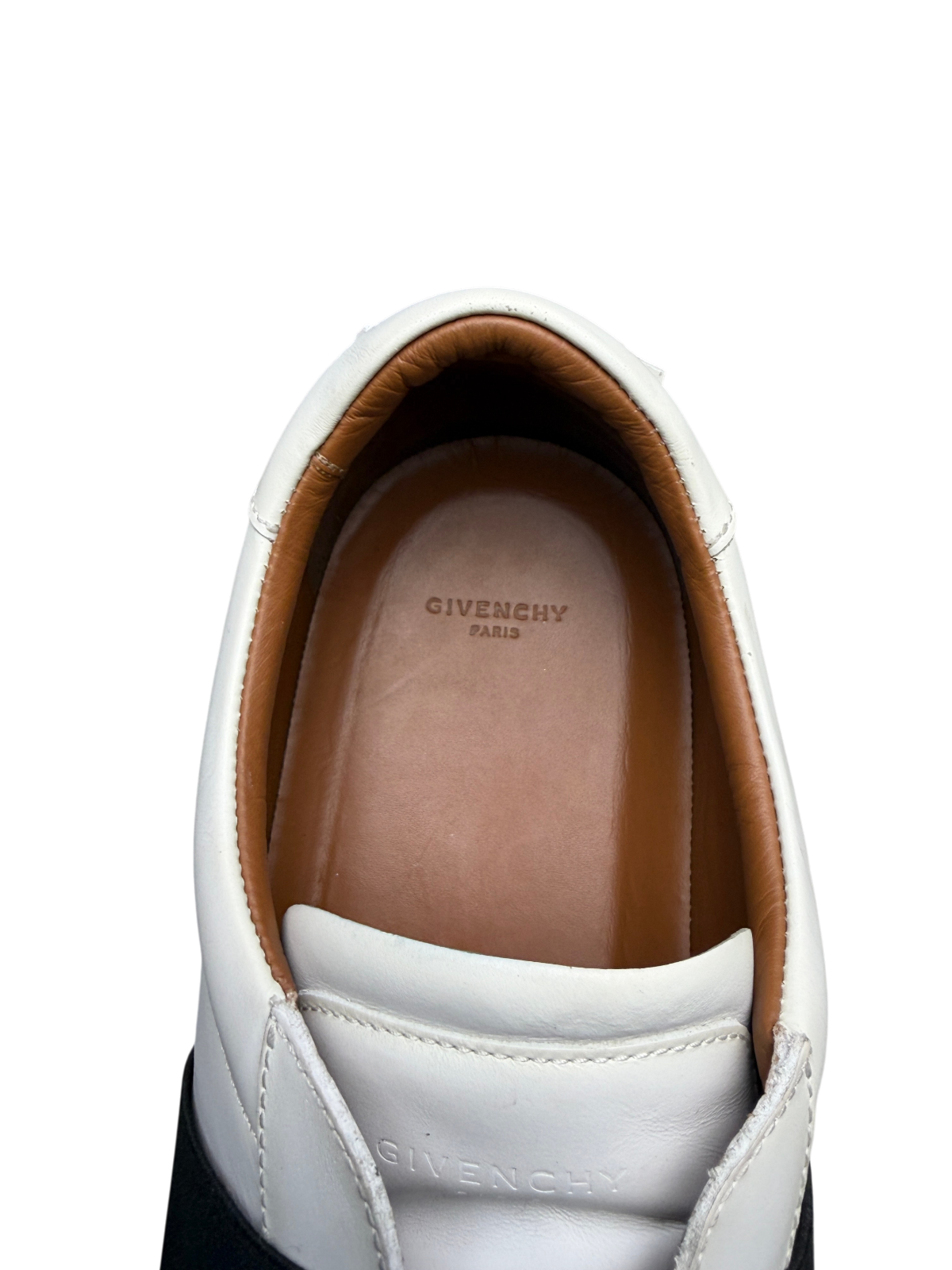 Givenchy Urban Logo Street Slip On Sneaker 'Black/White' Size 45 Pre-Owned