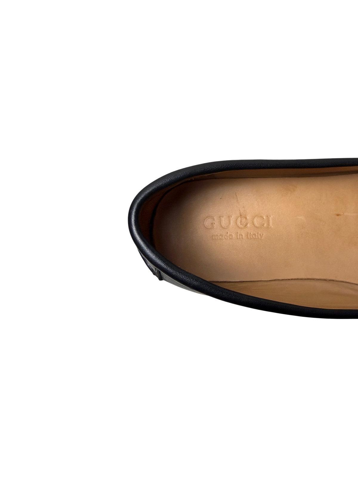 Vintage Gucci GG Loafer Interlocked G 'Black/Great White' Size 10.5 Pre-Owned