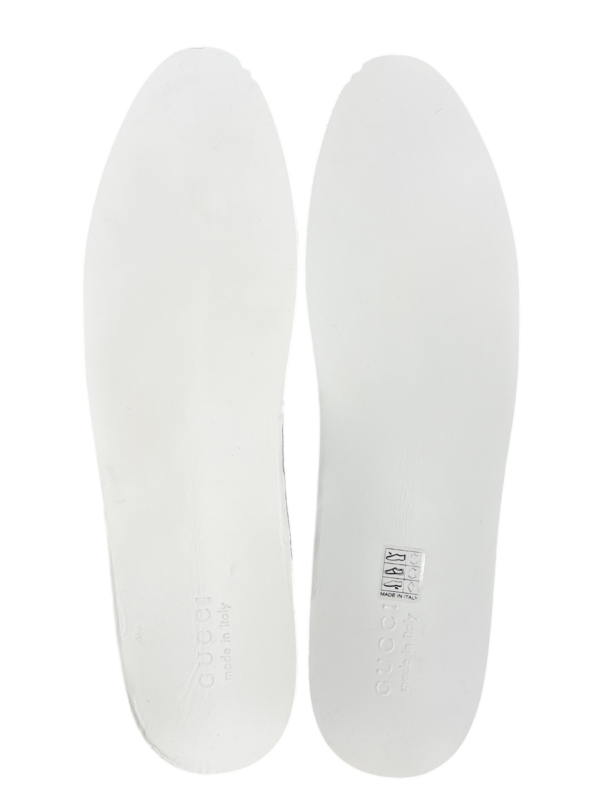 Gucci Ace 'GG Embossed - Cream/White' Size 17 Pre-Owned