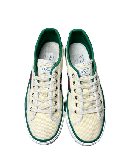 Gucci Tennis 1977 Low-Top Sneaker 'Ivory' Size 8 US Pre-Owned