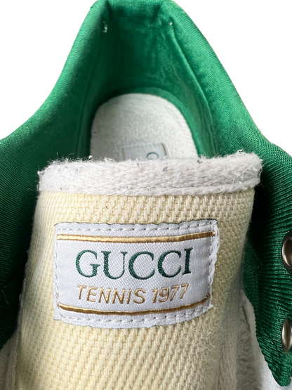 Gucci Tennis 1977 Low-Top Sneaker 'Ivory' Size 8 US Pre-Owned