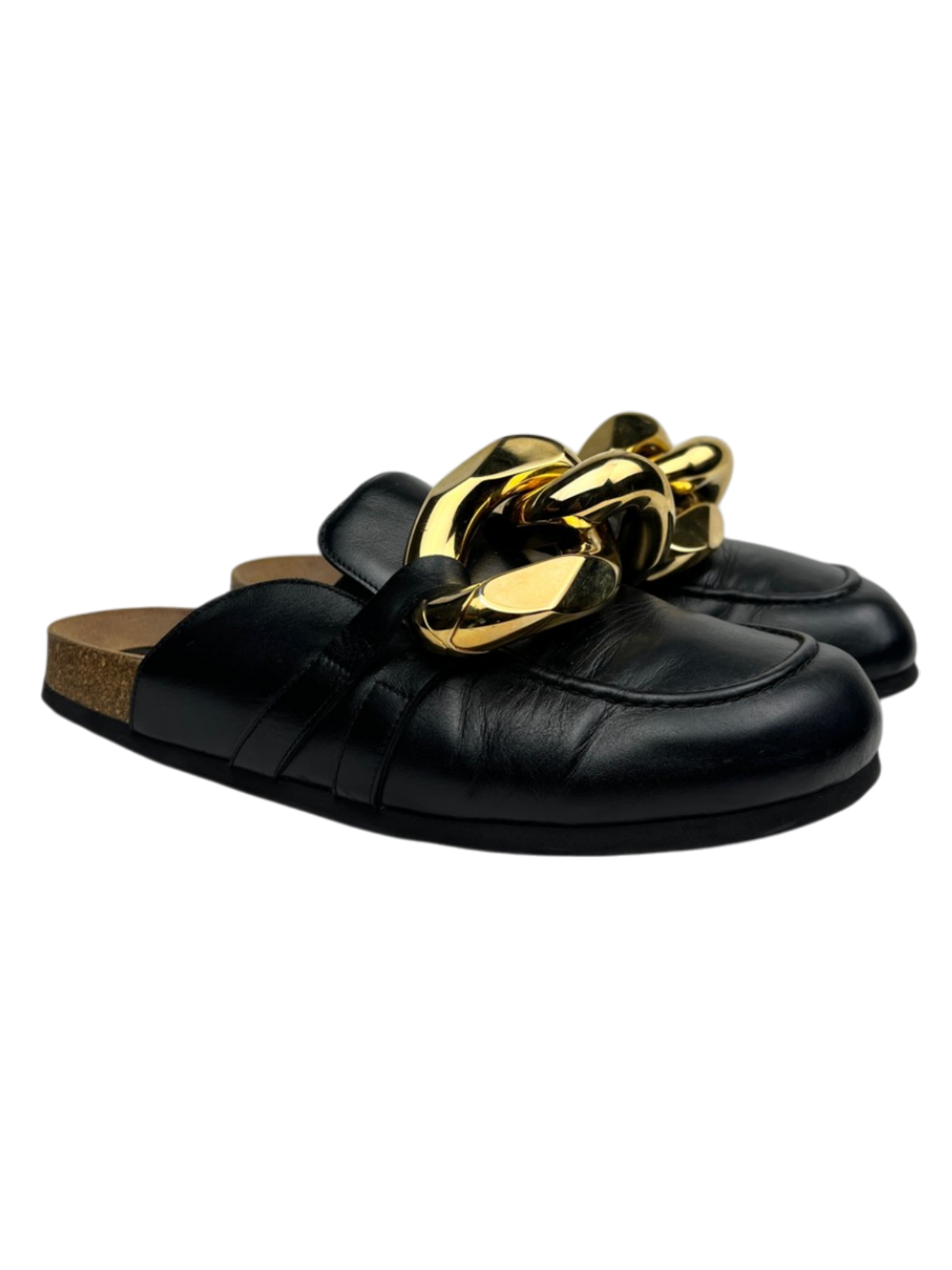 JW Anderson Chain Loafer 'Black' Size 44 Pre-Owned