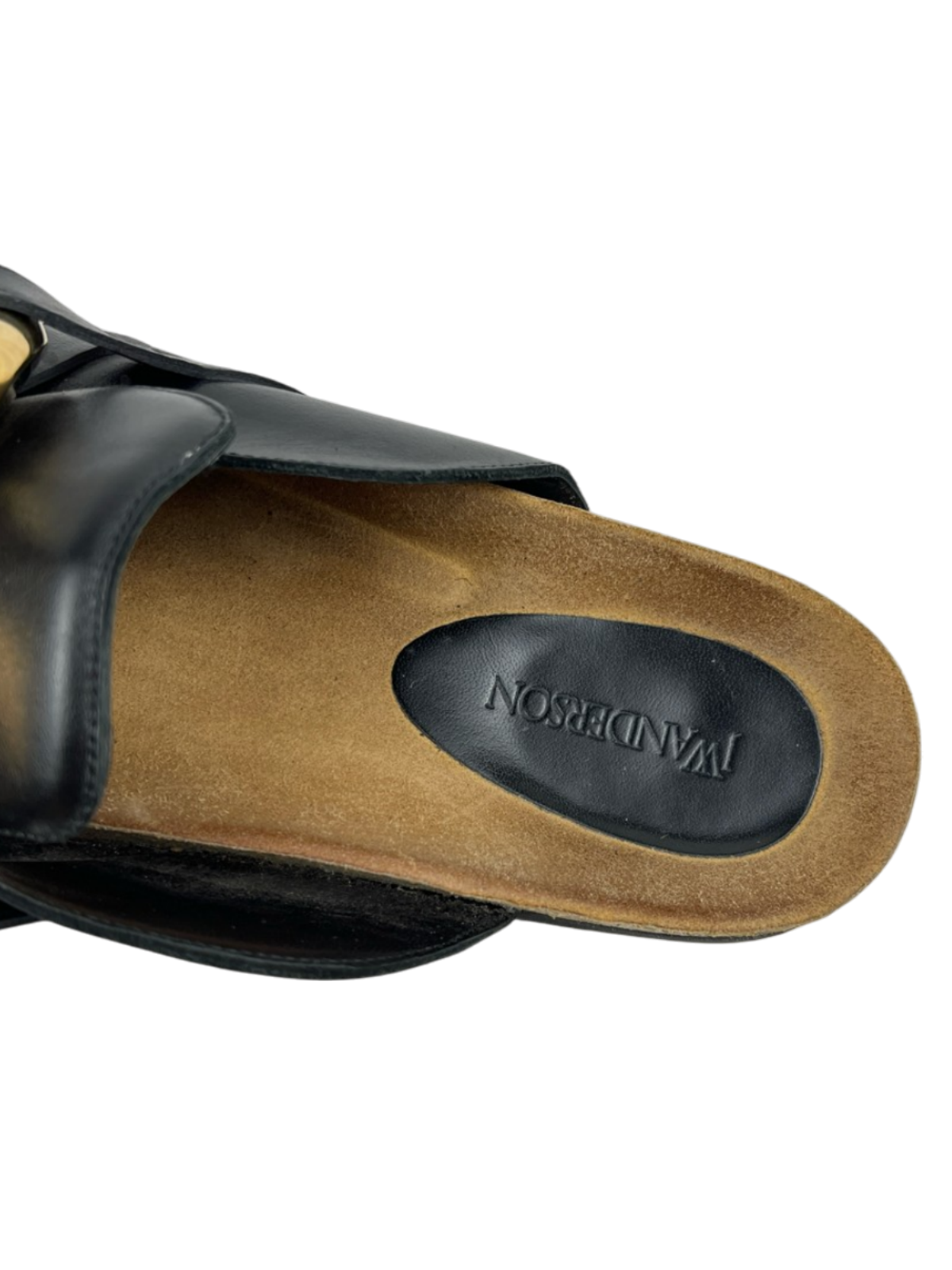 JW Anderson Chain Loafer 'Black' Size 44 Pre-Owned
