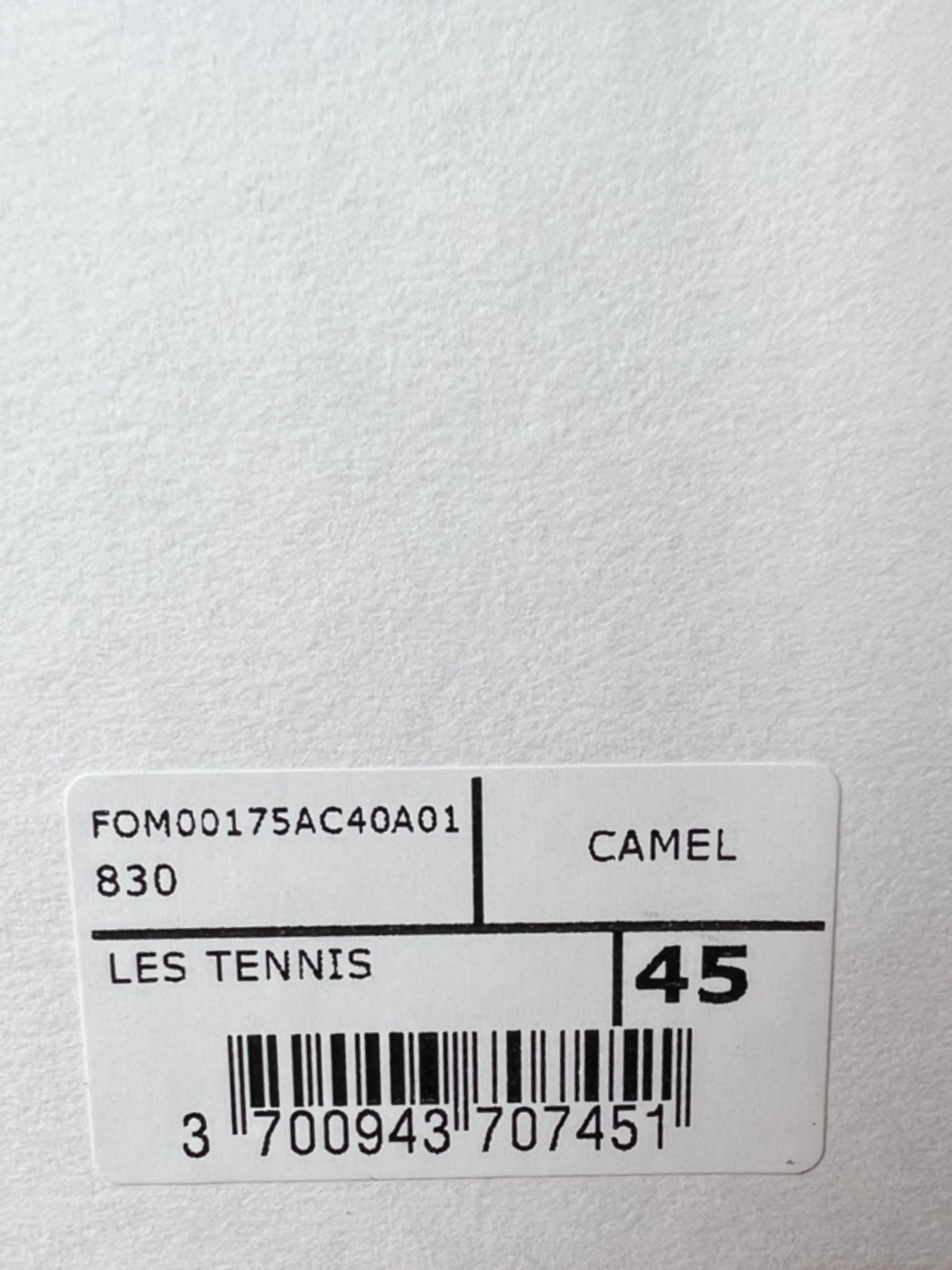 Jacquemus The Tennis Sneaker 'Camel' Size 45 Brand New