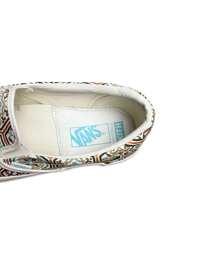 Kith x Vans Classic Slip-On 'Brown Moroccan Pattern' Size 10 Pre-Owned
