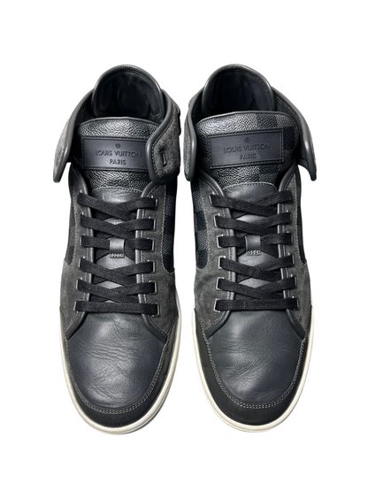 Vintage Louis Vuitton Damier Graphite Sneaker Size 11 Pre-Owned
