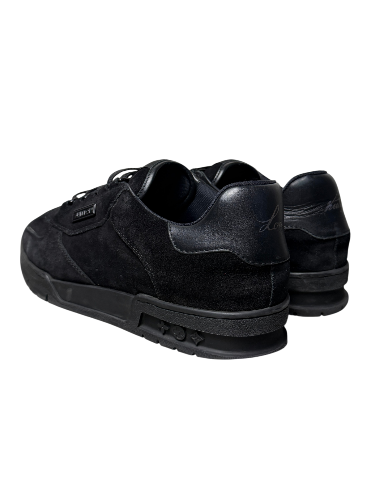 Louis Vuitton LV Employee Trainer 'Uniform - Black Suede'  Size 9.5 US Pre-Owned