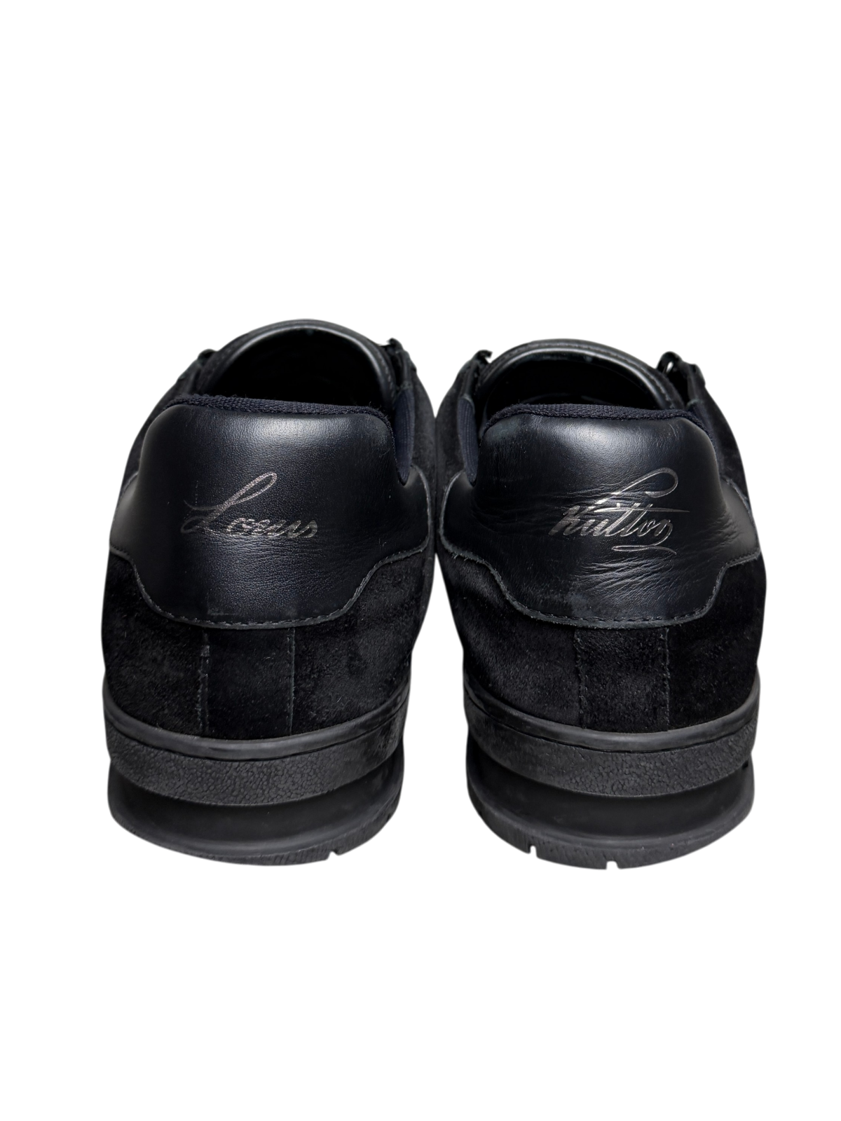 Louis Vuitton LV Employee Trainer 'Uniform - Black Suede'  Size 9.5 US Pre-Owned