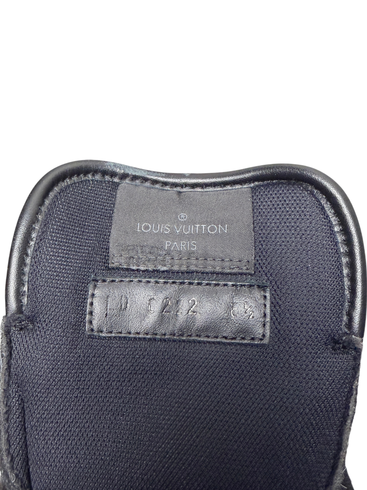 Louis Vuitton LV Employee Trainer 'Uniform - Black Suede'  Size 9.5 US Pre-Owned