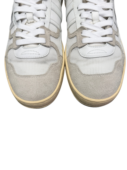 Lanvin Clay Mesh and Leather Low Top Sneakers 'White' Size 44 Pre-Owned