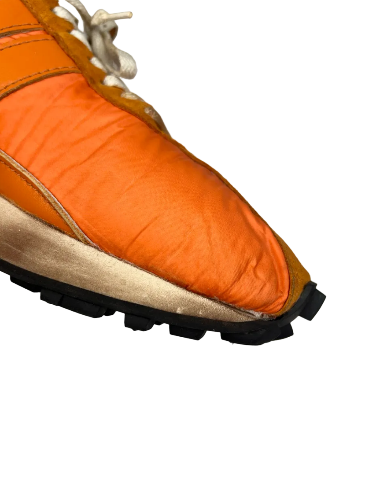 Lanvin Bumpr Sneaker in Nylon 'Orange' Size 10 Pre-Owned