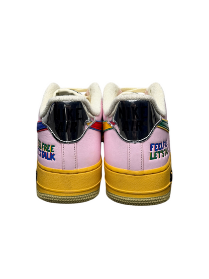 Nike Air Force 1 Low 'Feel Free, Let's Talk' Size 10.5 Pre-Owned