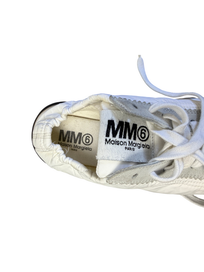 MM6 Maison Margiela 6 Racer Sneaker 'White' Women Size 38 Pre-Owned