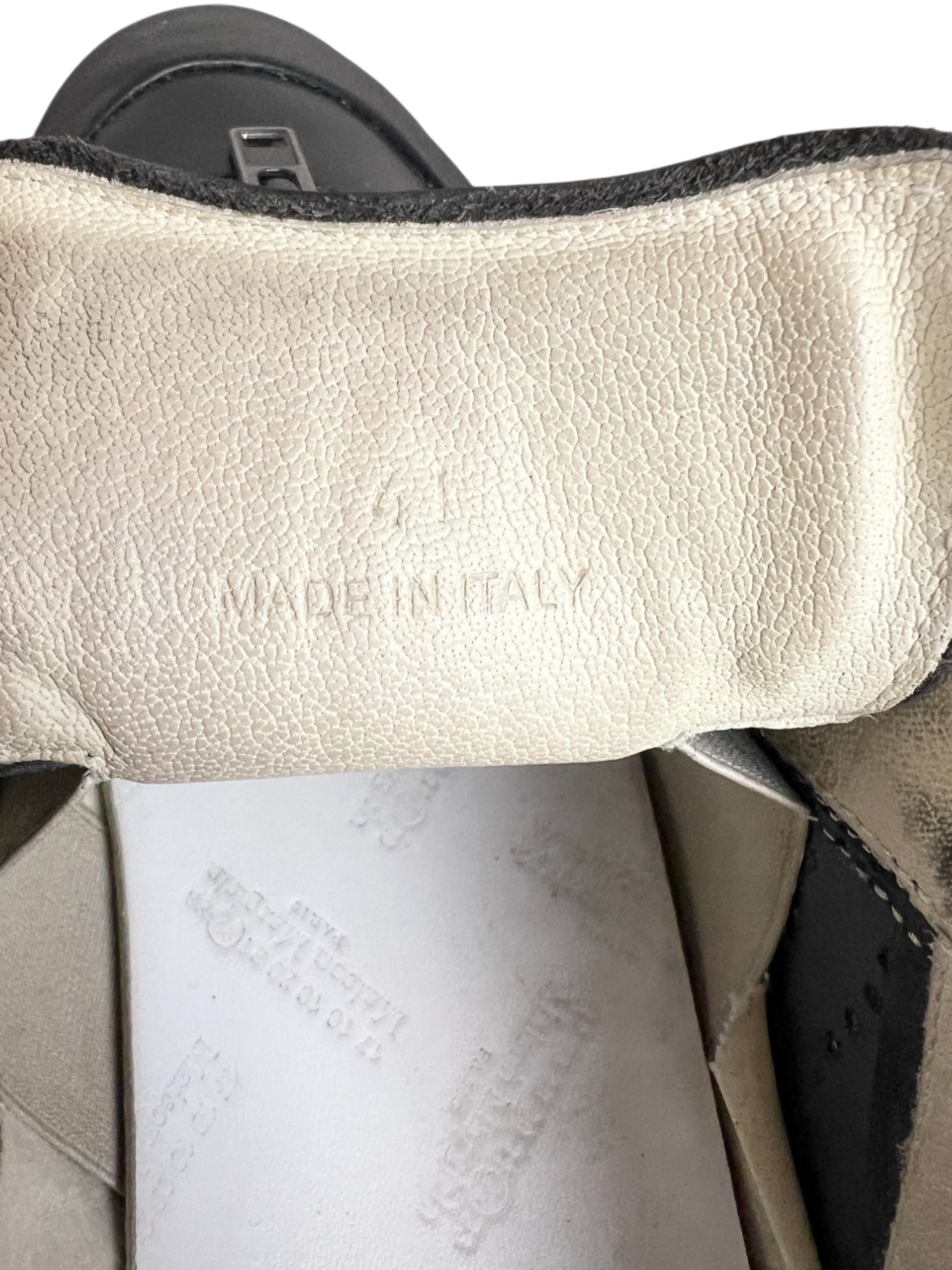 Maison Margiela 22 Future Low Zip Sneaker 'Black' Size 41 EU Pre-Owned